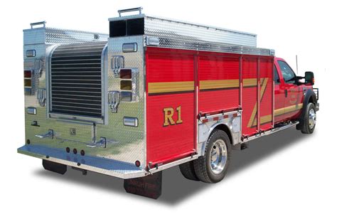 Wet Rescue Enclosed Fire Skid 